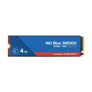 اس اس دی اینترنال M.2 PCIe Gen4 x4 NVMe وسترن دیجیتال مدل SN5100 NEW ظرفیت چهار ترابایت
