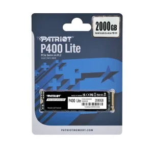 اس اس دی اینترنال PCIe Gen4 x4 پتریوت مدل p400 Lite ظرفیت 2 ترابایت