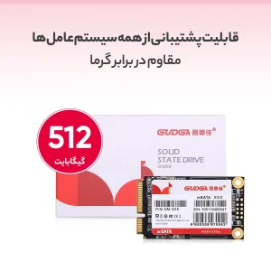 اس اس دی اینترنال گودگا مدل M.SATA ظرفیت 512 گیگابایت