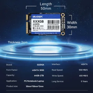 اس اس دی اینترنال گودگا مدل M.SATA ظرفیت 512 گیگابایت