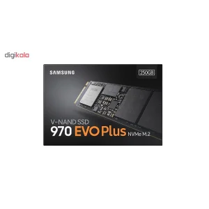 اس اس دی اینترنال سامسونگ مدل 970EVO PLUS ظرفیت 250 گیگابایت