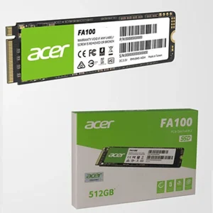اس اس دی اینترنال PCIe Gen3 x4 ایسر مدل FA100 ظرفیت 512 گیگابایت