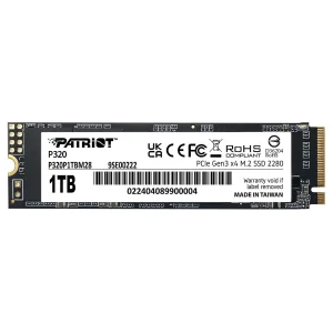 اس اس دی اینترنال PCIe Gen3 x4 پتریوت مدل P320 ظرفیت 1 ترابایت