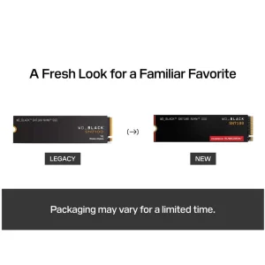 اس اس دی اینترنال M.2 PCIe Gen4 x4 NVMe وسترن دیجیتال مدل BLACK SN7100 NEW ظرفیت 2 ترابایت