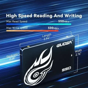 هارد اس اس دی اینترنال گودگا مدل SATA. 2.5 ظرفیت یک ترابایت