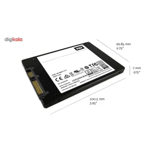 اس اس دی اینترنال SATA III وسترن دیجیتال مدل Green ظرفیت 240 گیگابایت