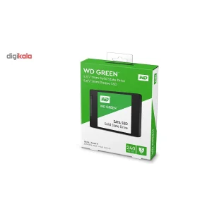 اس اس دی اینترنال SATA III وسترن دیجیتال مدل Green ظرفیت 240 گیگابایت