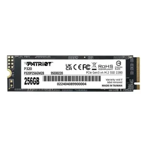 اس اس دی اینترنال PCIe Gen3 x4 پتریوت مدل P320 M.2 2280 NVMe ظرفیت 256 گیگابایت