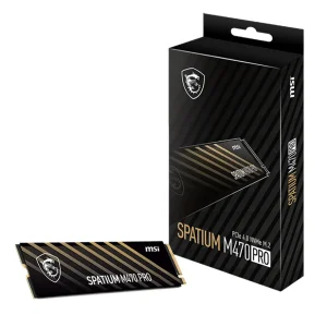 اس اس دی اینترنال M.2 PCIe Gen4 x4 NVMe ام اس آی مدل SPATIUM M470 PRO ظرفیت 2 ترابایت