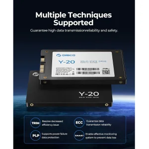 اس اس دی اینترنال SATA III اوریکو مدل Y20-2TB ظرفیت 2 ترابایت