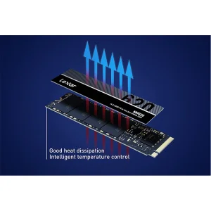 اس اس دی اینترنال PCIe Gen3 x4 لکسار مدل NM620 M.2 2280  ظرفیت 1 ترابایت