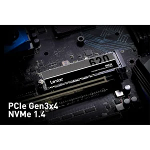 اس اس دی اینترنال PCIe Gen3 x4 لکسار مدل NM620 M.2 2280  ظرفیت 1 ترابایت