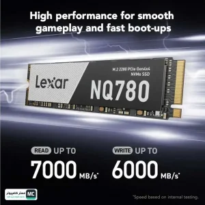 اس اس دی اینترنال PCIe Gen4 x4 لکسار مدل NQ780 ظرفیت 1 ترابایت