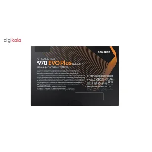 اس اس دی اینترنال سامسونگ مدل 970 EVO PLUS ظرفیت 500 گیگابایت