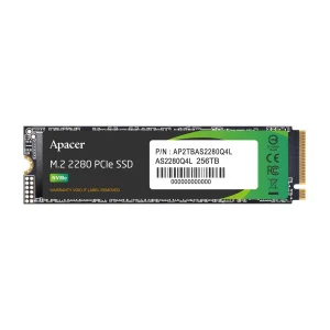 اس اس دی اینترنال PCIe Gen4 x4 اپیسر مدل AS2280Q4L ظرفیت 256 گیگابایت
