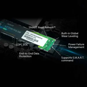 اس اس دی اینترنال اپیسر مدل M.2 AS2280P4X ظرفیت 256 گیگابایت