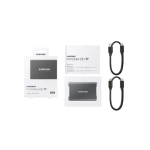 اس اس دی اکسترنال سامسونگ مدل T7 ظرفیت 2 ترابایت رابط USB 3.2 Gen2