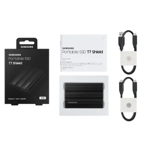 اس اس دی اکسترنال سامسونگ مدل T7 Shield ظرفیت 2 ترابایت رابط USB 3.2 Gen2