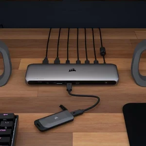 اس اس دی اکسترنال کورسیر مدل EX100U ظرفیت 2 ترابایت رابط USB 3.2 Gen2