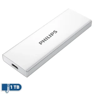 اس اس دی اکسترنال فیلیپس مدل FM61PS100S ظرفیت 1 ترابایت رابط USB 3.2 Gen2