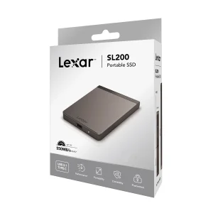 اس اس دی اکسترنال لکسار مدل SL200 ظرفیت 1 ترابایت رابط USB 3.1 Gen1