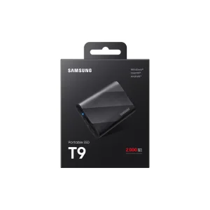 اس اس دی اکسترنال سامسونگ مدل T9 ظرفیت 2 ترابایت رابط USB 3.2 Gen2