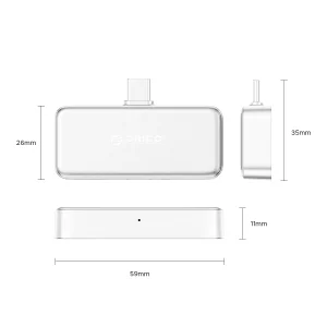 اس اس دی اکسترنال اوریکو مدل S20-2T ظرفیت 2 ترابایت رابط USB 3.2 Gen2