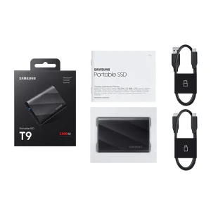 اس اس دی اکسترنال سامسونگ مدل T9 ظرفیت 4 ترابایت رابط USB 3.2 Gen2