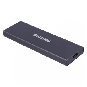 اس اس دی اکسترنال فیلیپس مدل FM61PS025S ظرفیت 256 گیگابایت رابط USB 3.2 Gen2