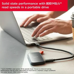 اس اس دی اکسترنال سن دیسک مدل PORTABLE E30 ظرفیت 2 ترابایت