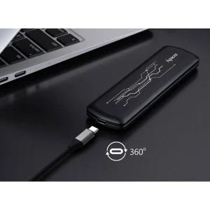 اس اس دی اکسترنال اپیسر مدل AS722 ظرفیت 1 ترابایت رابط USB 3.2 Gen2