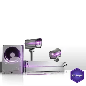 هارددیسک اینترنال وسترن دیجیتال مدل Purple WD40PURZ ظرفیت 4 ترابایت