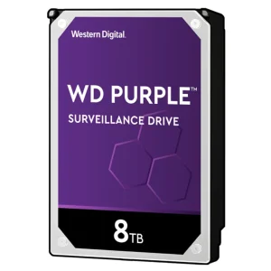 هارددیسک اینترنال وسترن دیجیتال مدل Purple WD82PURX-64GVLY0 ظرفیت 8 ترابایت