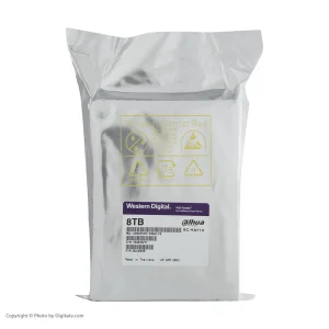 هارددیسک اینترنال وسترن دیجیتال مدل Purple WD82PURX-64GVLY0 ظرفیت 8 ترابایت