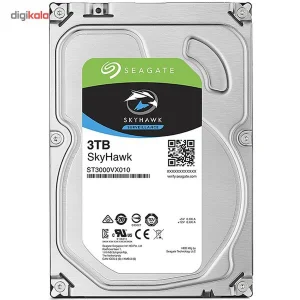 هارددیسک اینترنال سیگیت مدل SkyHawk ST3000VX010 ظرفیت 3 ترابایت