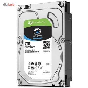 هارددیسک اینترنال سیگیت مدل SkyHawk ST3000VX010 ظرفیت 3 ترابایت