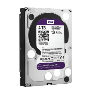 هارد دیسک اینترنال وسترن دیجیتال با رابط SATA مدل WD 4TB Purple 128MB SATA 6gb/s ظرفیت 4 ترابایت