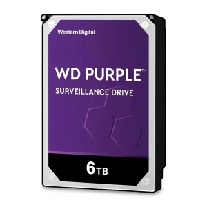 هارددیسک اینترنال وسترن دیجیتال مدل Purple WD64PURZ ظرفیت 6 ترابایت