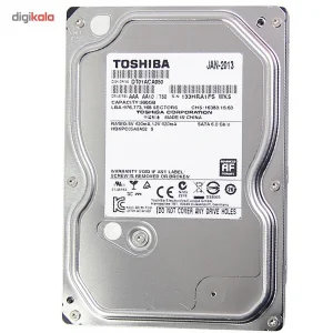 هارد دیسک اینترنال توشیبا DT01ACA050 ظرفیت 500 گیگابایت 32 مگابایت کش