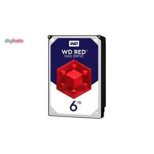 هارددیسک اینترنال وسترن دیجیتال مدل Red WD60EFRX ظرفیت 6 ترابایت