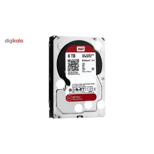 هارددیسک اینترنال وسترن دیجیتال مدل Red WD60EFRX ظرفیت 6 ترابایت