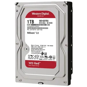 هارددیسک اینترنال وسترن دیجیتال مدل Red WD10EFRX ظرفیت 1 ترابایت