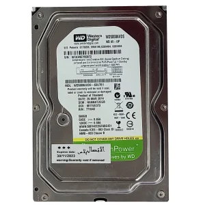 هارد دیسک اینترنال وسترن دیجیتال مدل WD5000AVDS ظرفیت 500 گیگا بایت