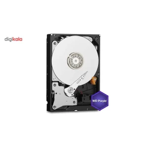 هارددیسک اینترنال وسترن دیجیتال مدل Purple WD100PURZ ظرفیت 10 ترابایت