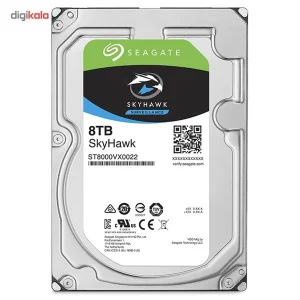 هارددیسک اینترنال سیگیت مدل SkyHawk ST8000VX0022 ظرفیت 8 ترابایت