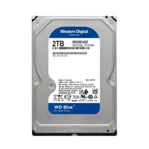 هارددیسک اینترنال وسترن دیجیتال مدل Blue WD20EARZ ظرفیت 2 ترابایت