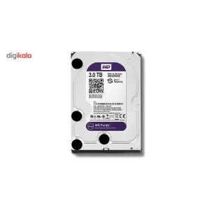 هارددیسک اینترنال وسترن دیجیتال مدل Purple WD30PURX ظرفیت 3 ترابایت