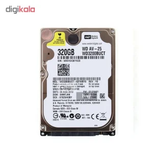 هارددیسک اینترنال وسترن دیجیتال مدل WD3200BUCT ظرفیت 320 گیگابایت