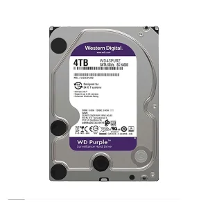 هارد دیسک اینترنال وسترن دیجیتال مدل Purple WD43PURZ ظرفیت 4 ترابایت