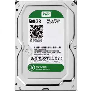 هارددیسک اینترنال وسترن دیجیتال سری سبز مدل WD5000AZRX ظرفیت 500 گیگابایت